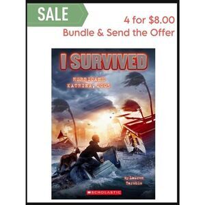 Scholastic I Survived Hurricane Katrina, 2005 — Orange and Silver Cover Art